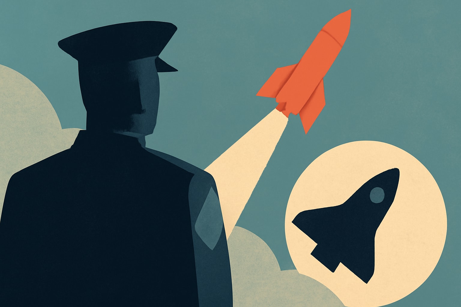 Editorial illustration for: Gen. B. Chance Saltzman Retires as Chief of Space Operations