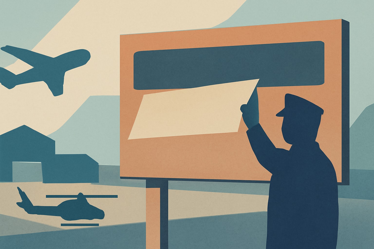 Editorial illustration for: Joint Base Charleston Renamed to Joint Base Lindsey Graham