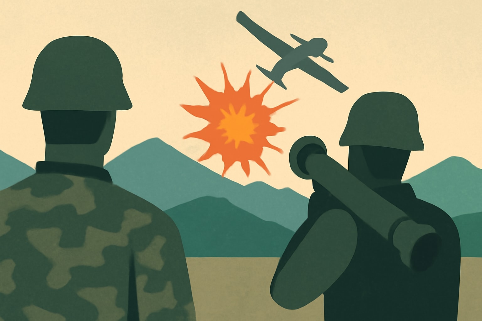 Editorial illustration for: U.S. Soldiers and Marines Test Explosive Drones in South Korea