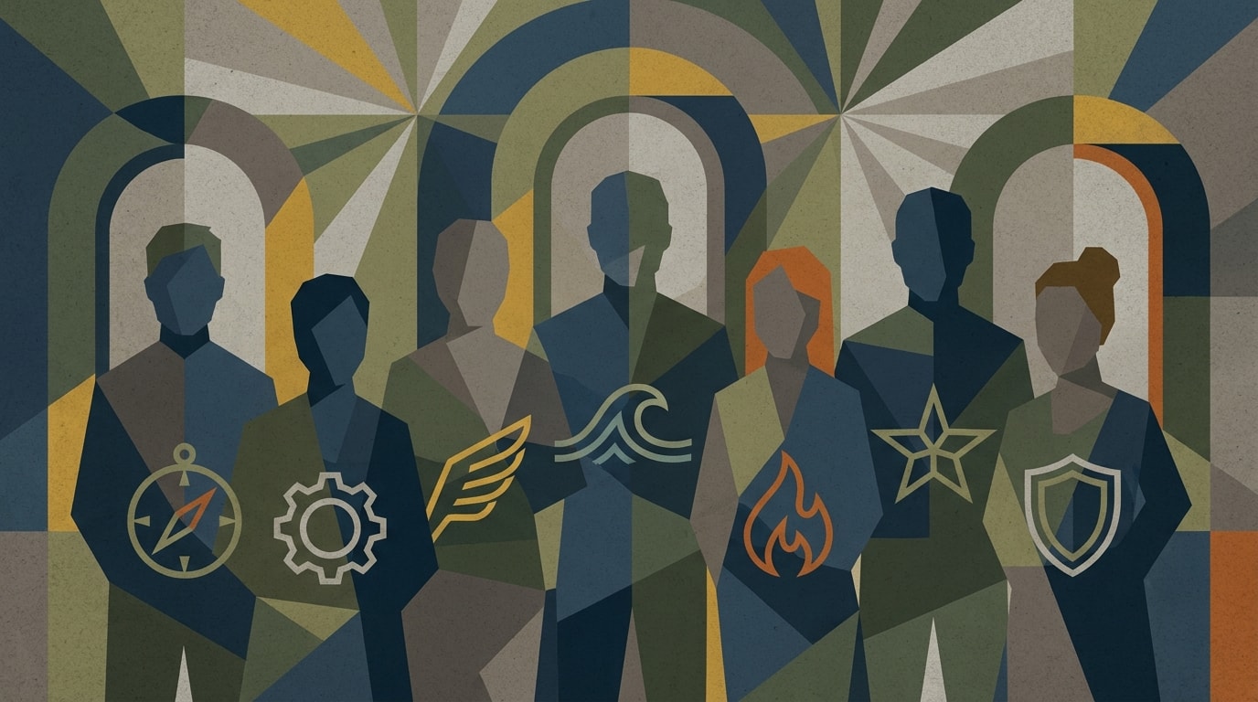 Editorial illustration for: Military Child of the Year Awards Honor Seven Teens from Seven Services