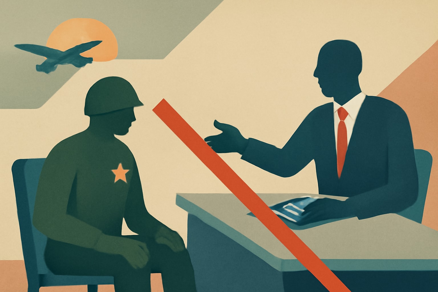Editorial illustration for: How to Respond When Interviewers Cross the Line in Job Interviews