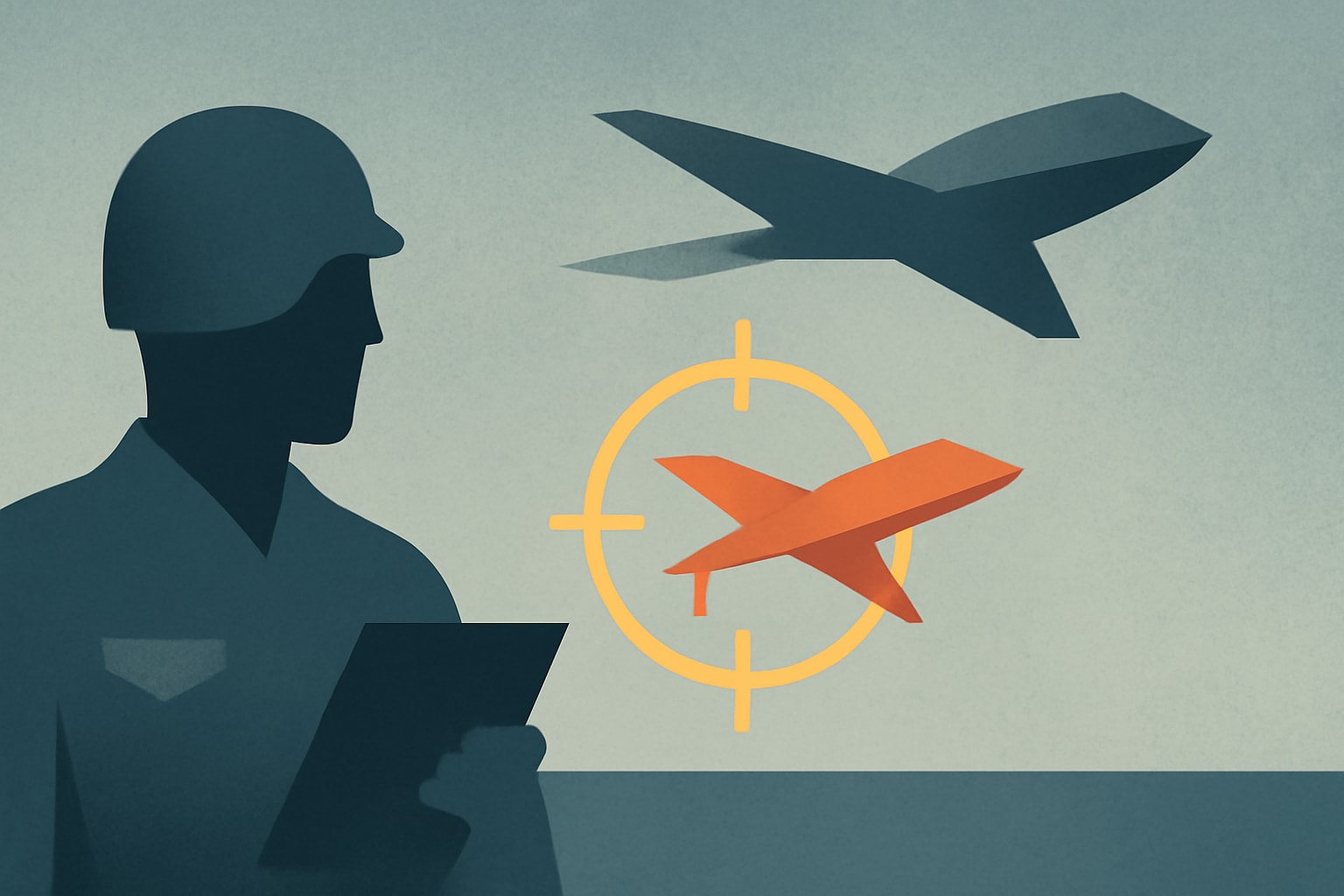 Editorial illustration for: US Air Force Seeks Advanced Target Drones to Mimic Stealth Aircraft