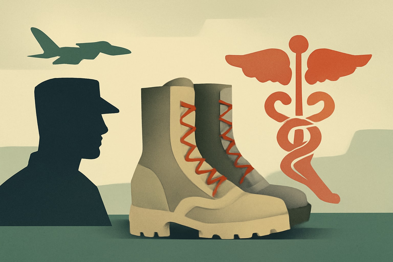 Editorial illustration for: Veterans Can Apply for VA’s Therapeutic Footwear Benefit