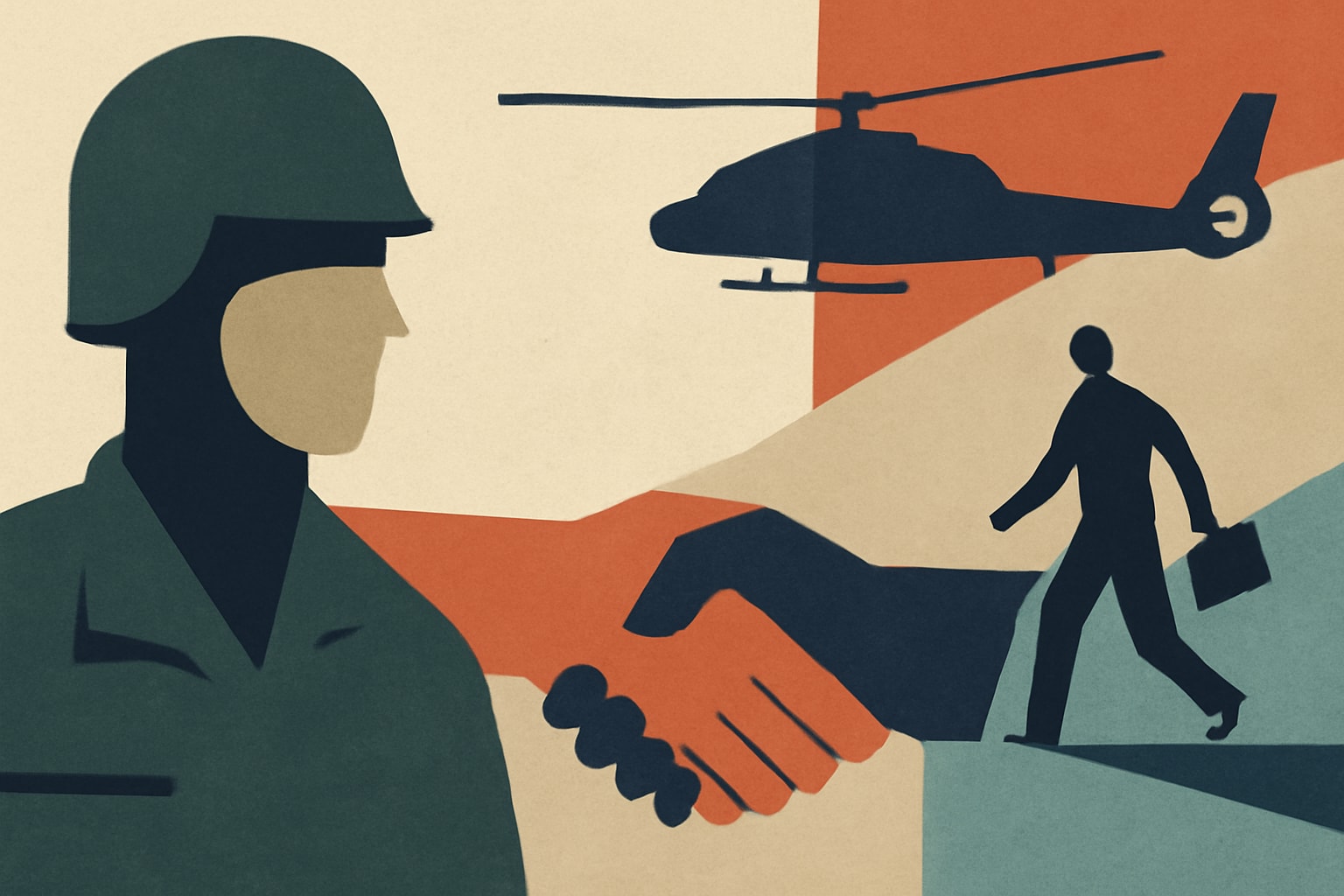 Editorial illustration for: Army Transfers Helicopter Pilot Training to Contractor Model