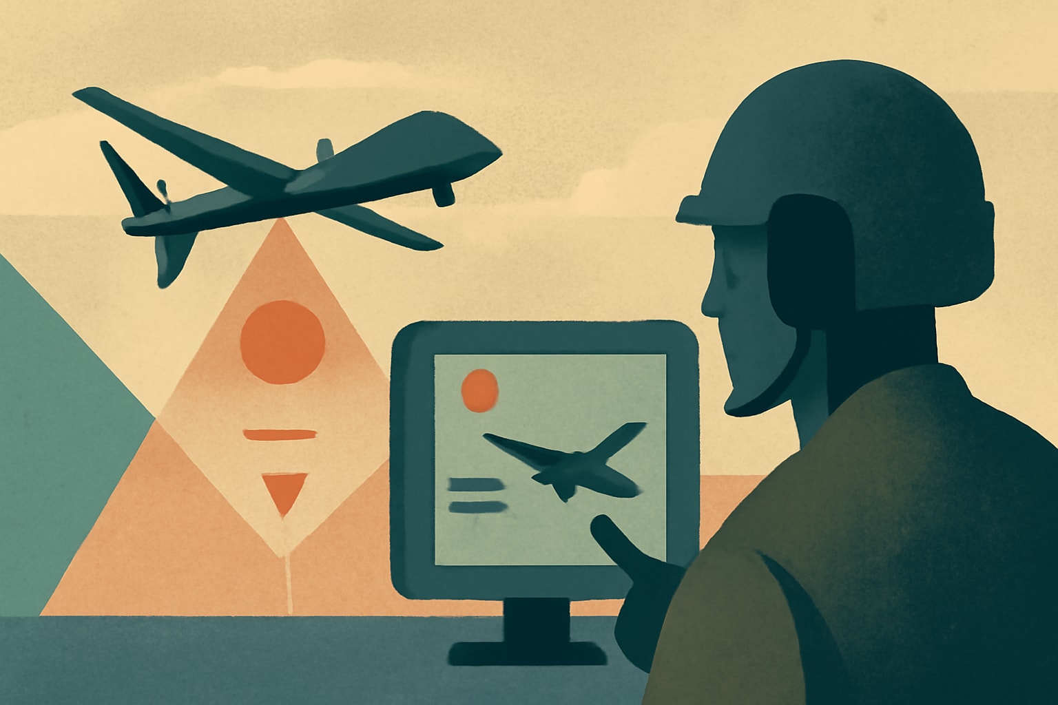 Editorial illustration for: Air Force Tests New CCA Ground Control System Prototypes