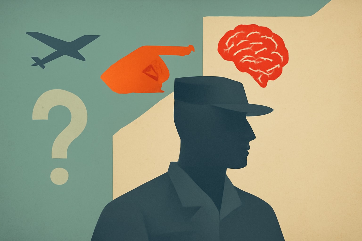 Editorial illustration for: How the VA Decides on Mental Health Treatments for Veterans