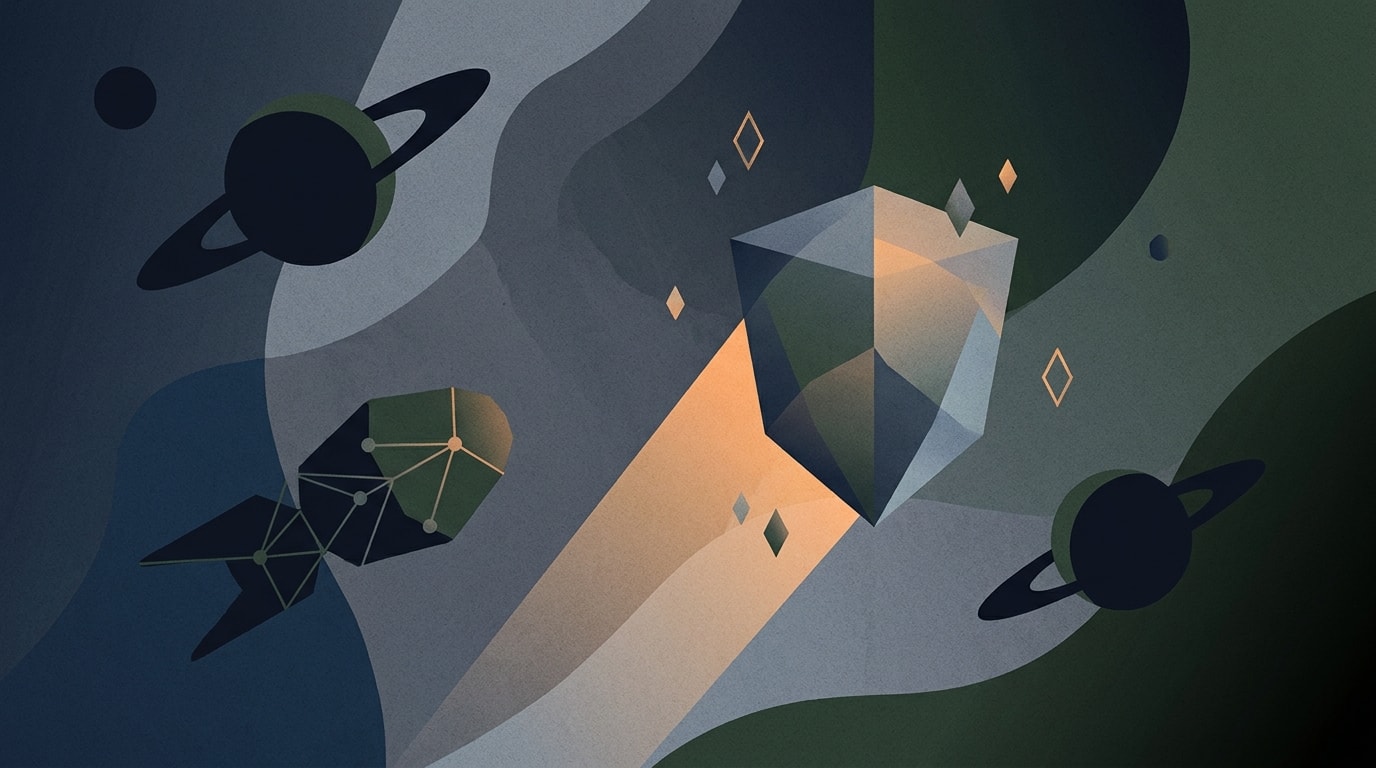 Editorial illustration for: Space Force Awards $3.2 Billion for Space-Based Interceptor Capabilities