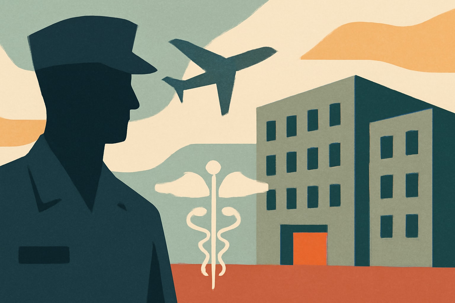 Editorial illustration for: Air Force Plans $1.4 Billion Upgrade for Medical Trainee Dorms