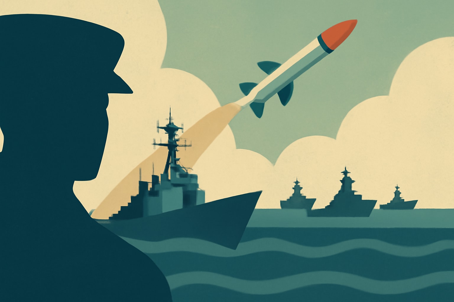 Editorial illustration for: US Navy Leads Multinational Effort for Next-Gen SeaSparrow Missile