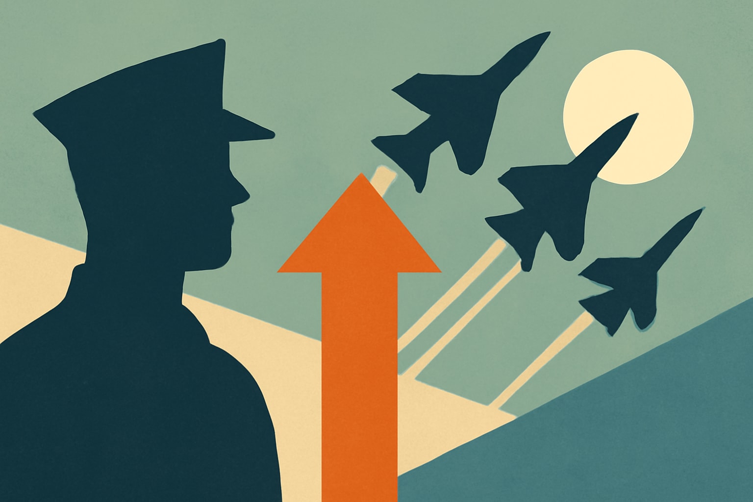 Editorial illustration for: A Comprehensive Guide to Joining the Air Force