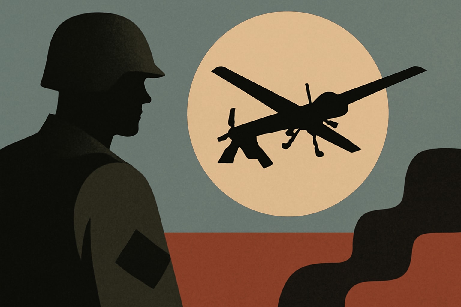Editorial illustration for: US Army to End Experimental Drone Battalion in Europe