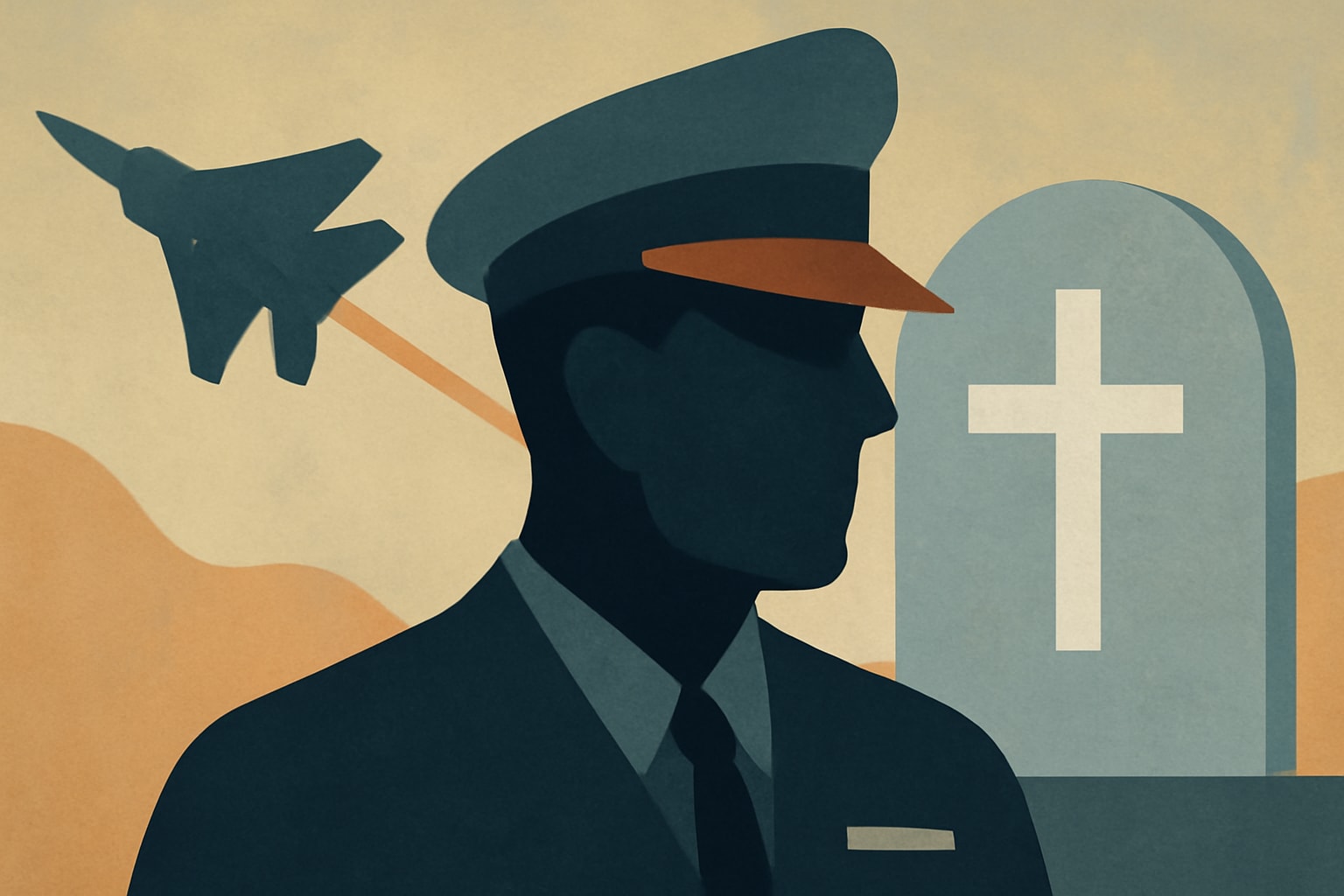 Editorial illustration for: Former Air Force Secretary James G. Roche Dies at 86