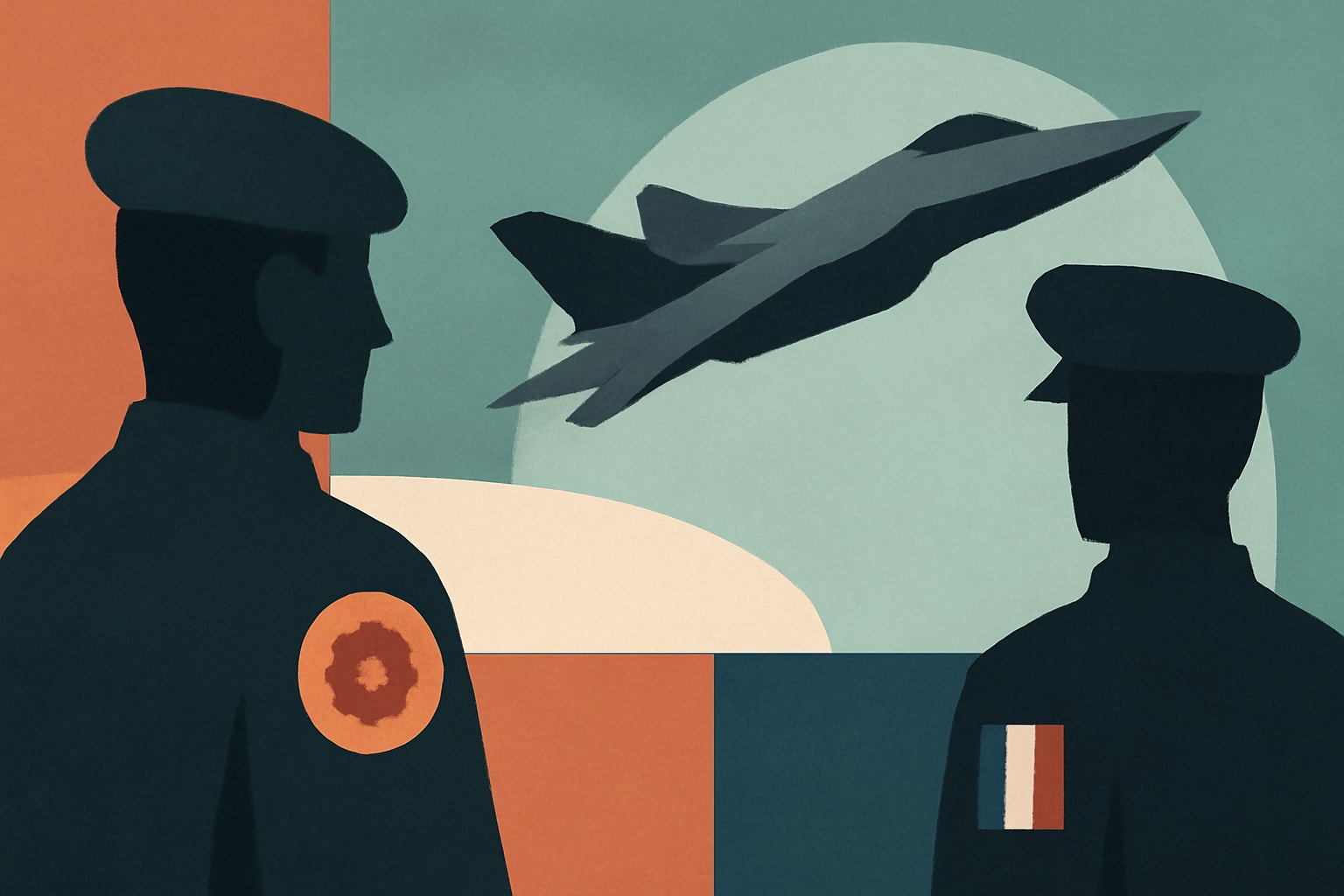 Editorial illustration for: India Seeks Role in France’s Sixth-Generation Fighter Program