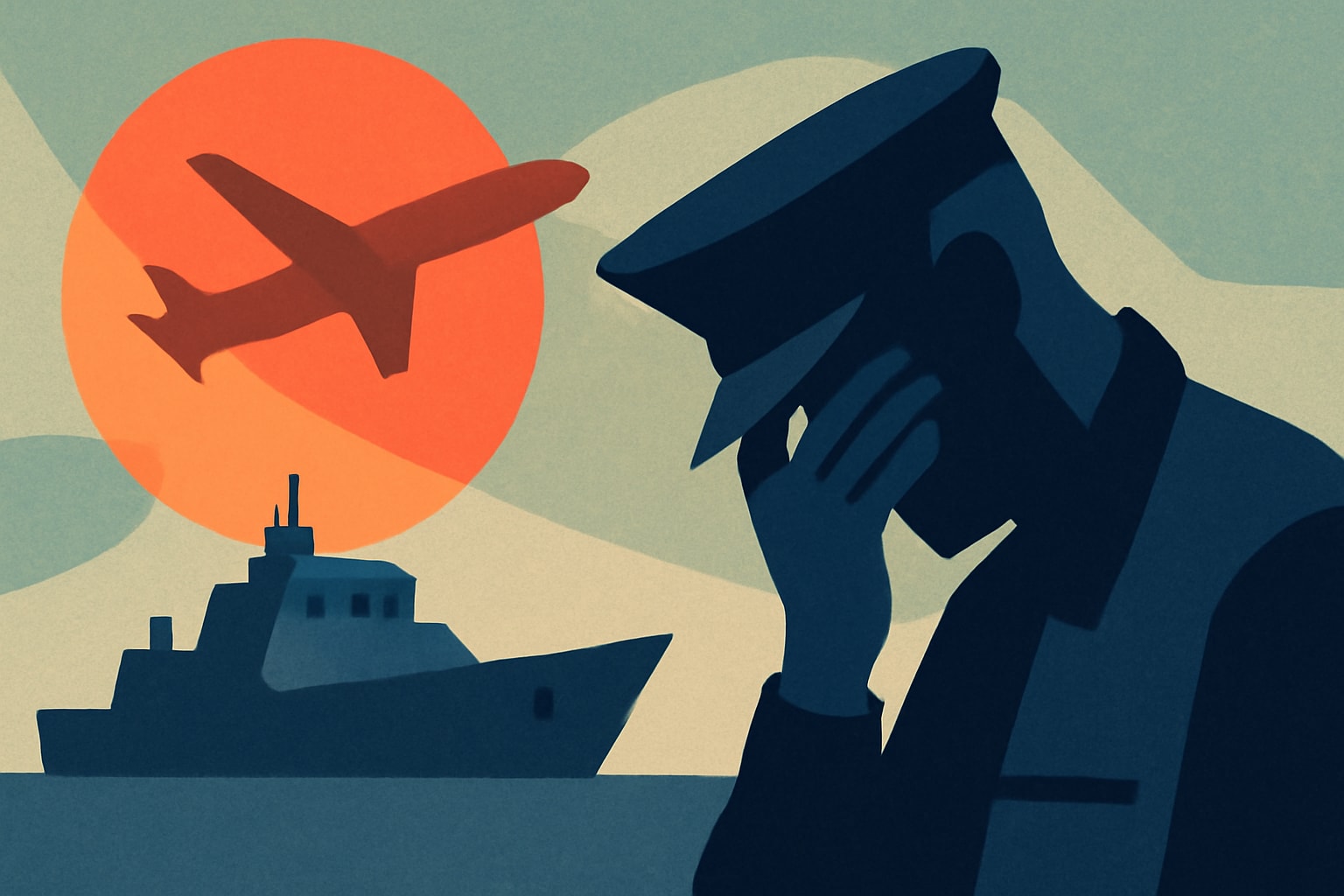 Editorial illustration for: Former USNS Carson City Skipper Surrenders License After Rape Accusation