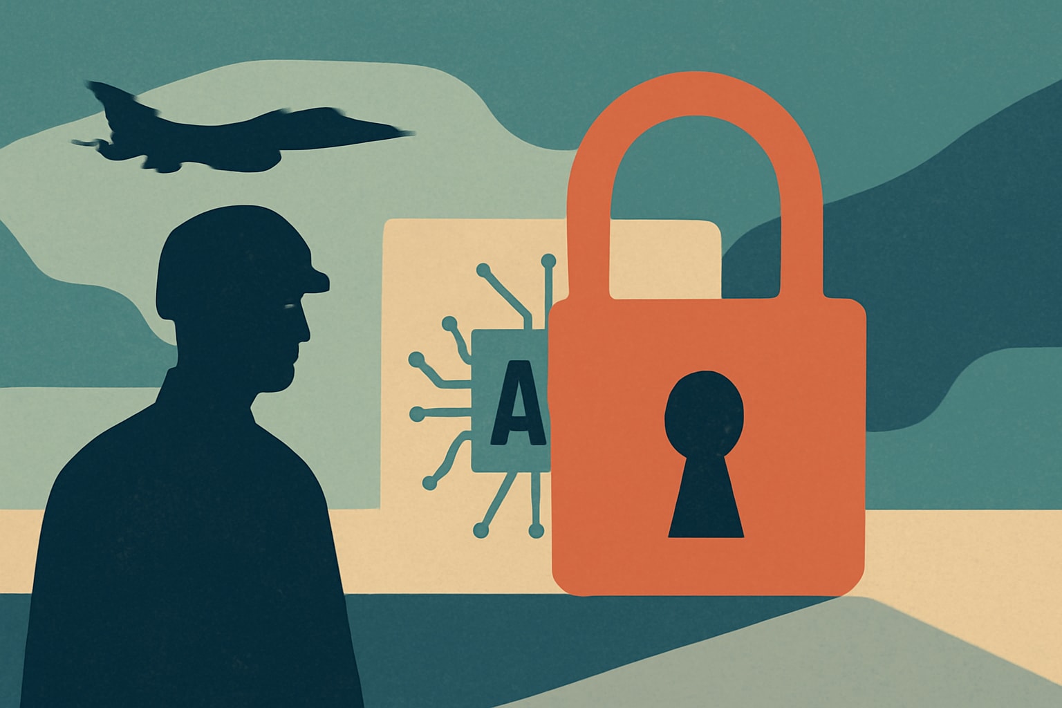 Editorial illustration for: National Security Requires Securing Modern AI Workloads