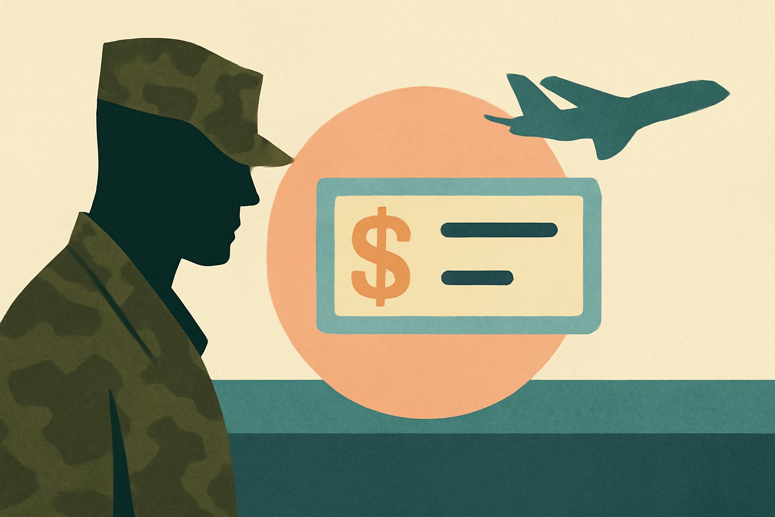 Editorial illustration for: Veterans Can Receive 100% VA Pay Without a 100% Disability Rating