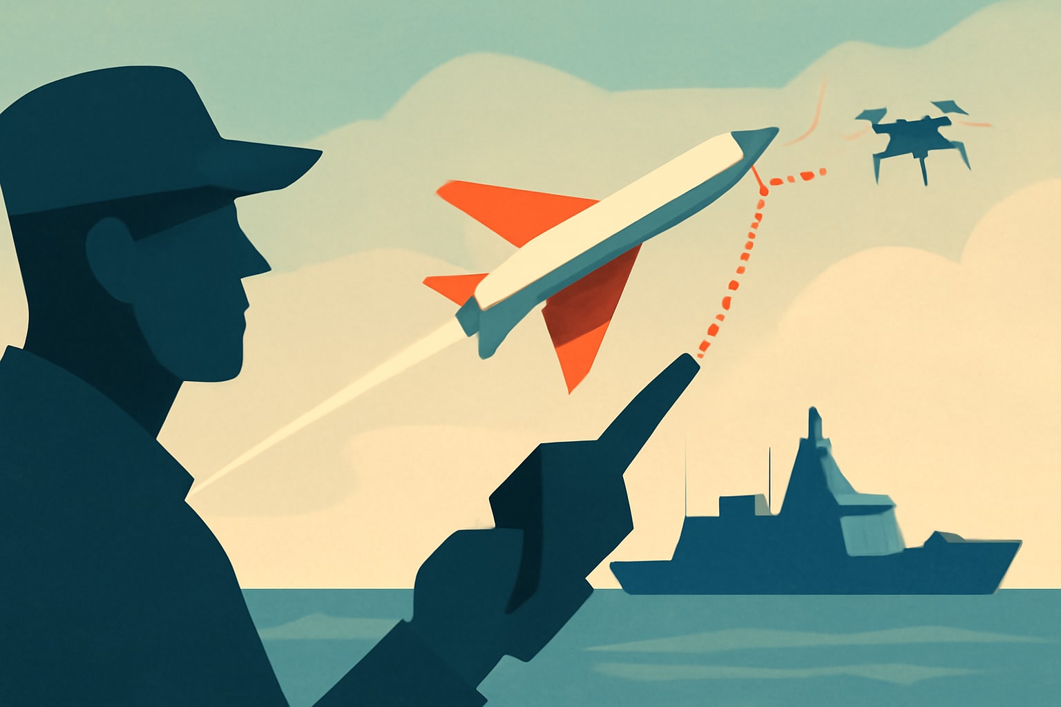 Editorial illustration for: Dutch Navy to Equip Fleet with Destinus C-UAS Interceptor Drones