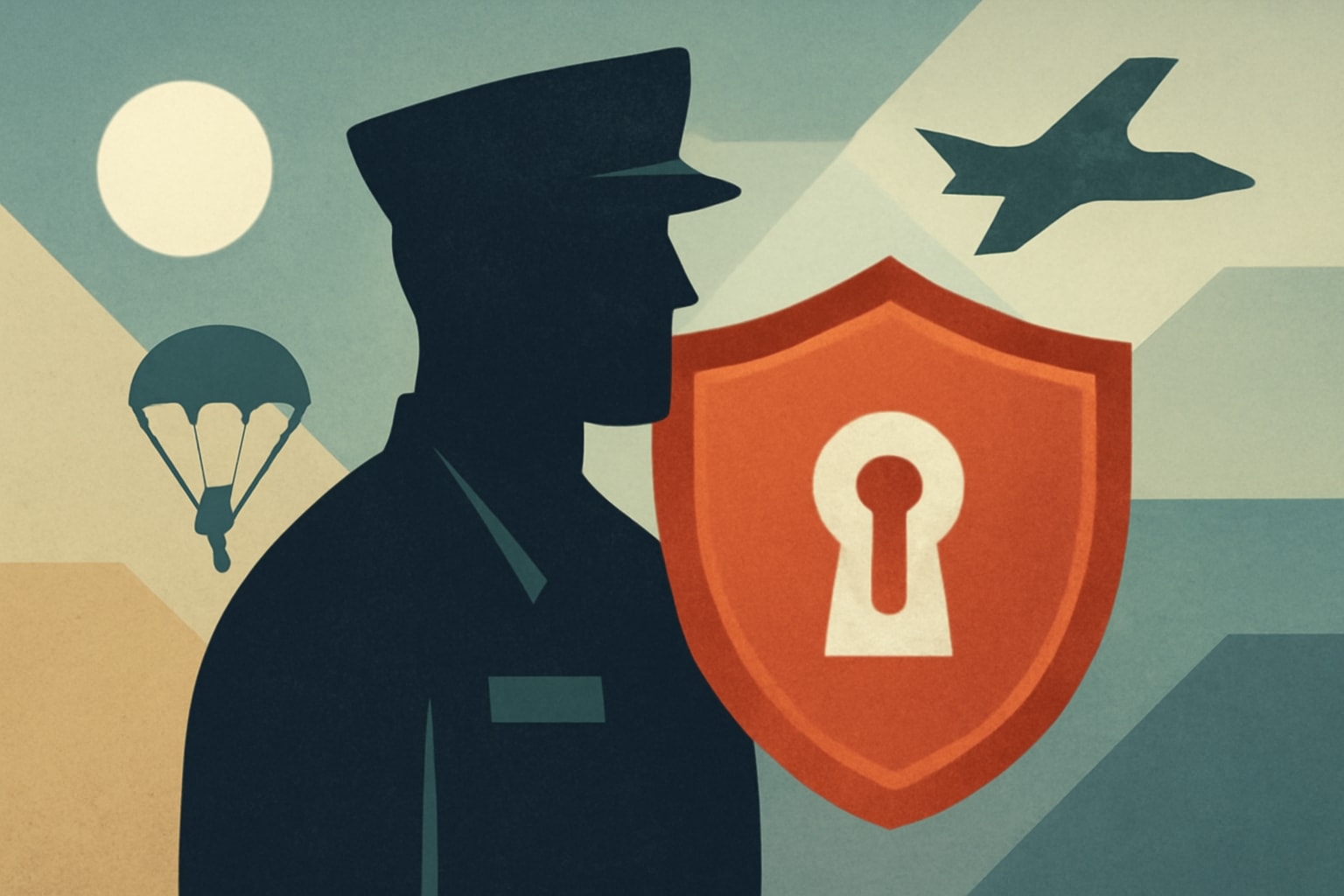 Editorial illustration for: Understanding Life Insurance Options for Veterans and Service Members