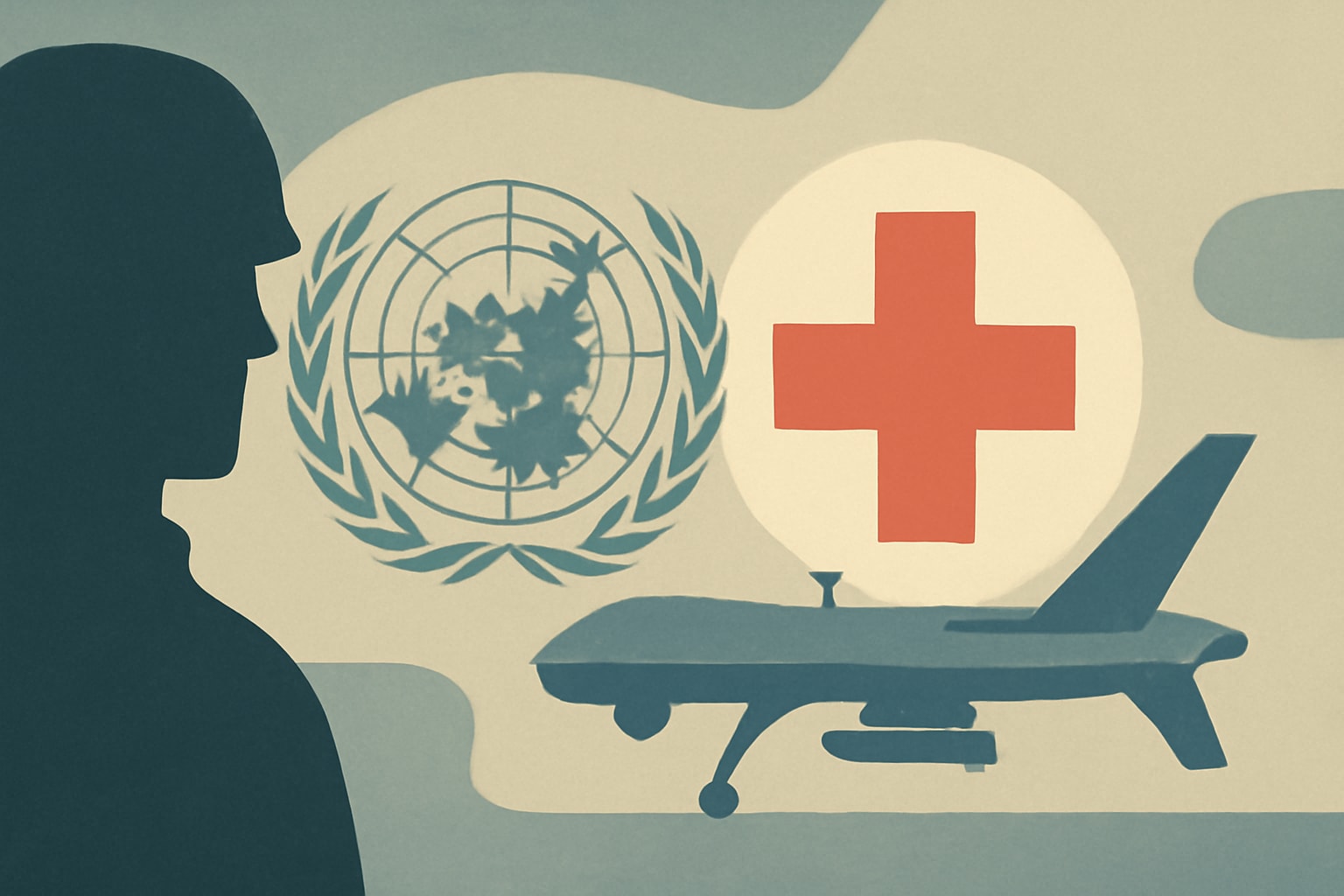 Editorial illustration for: UN and Red Cross Call for International Regulations on Autonomous Weapons