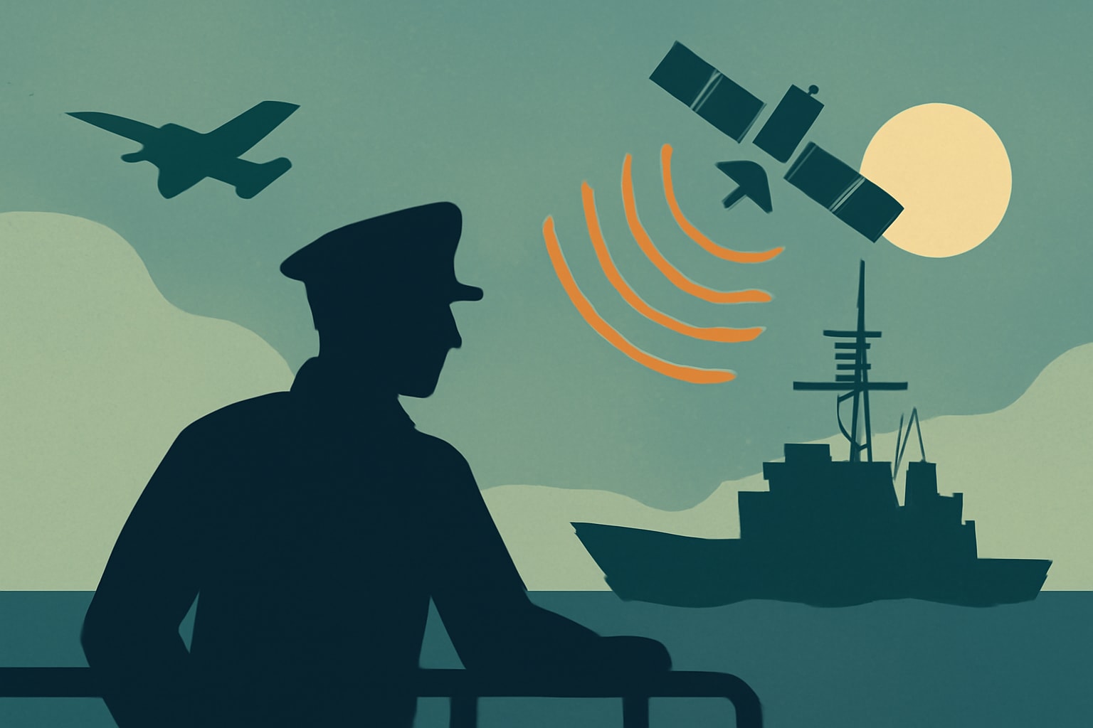Editorial illustration for: Navy Advances GPS Alternative for Operations in Jammed Environments