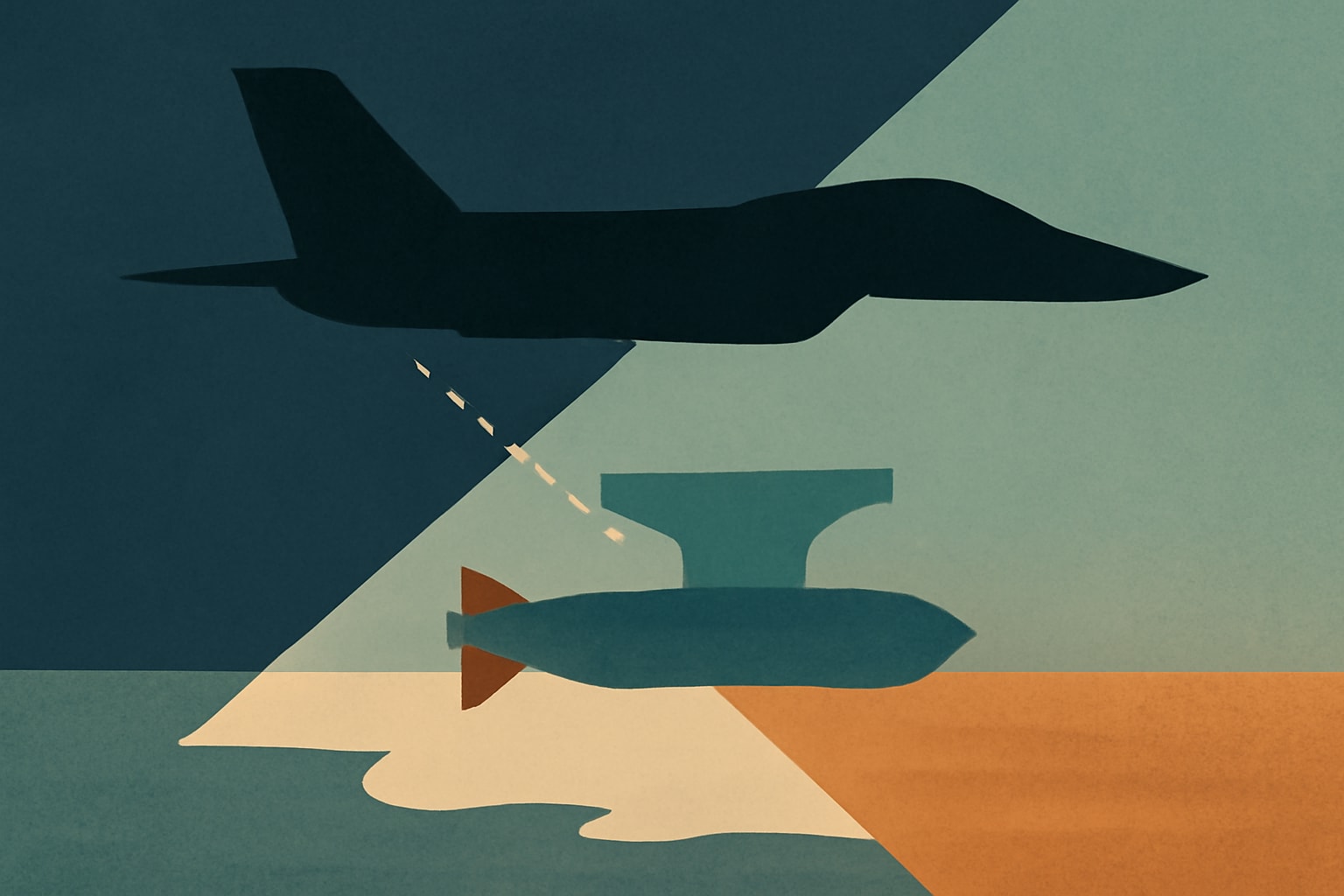 Editorial illustration for: US Navy Develops Silent Anvil Air-Launched Torpedo as Glide Weapon