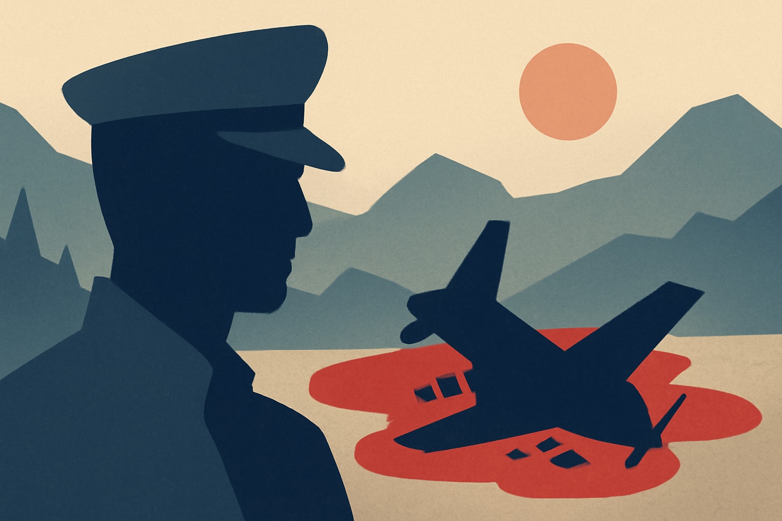 Editorial illustration for: Air Force Officer Among Those Killed in Alaska Plane Crash