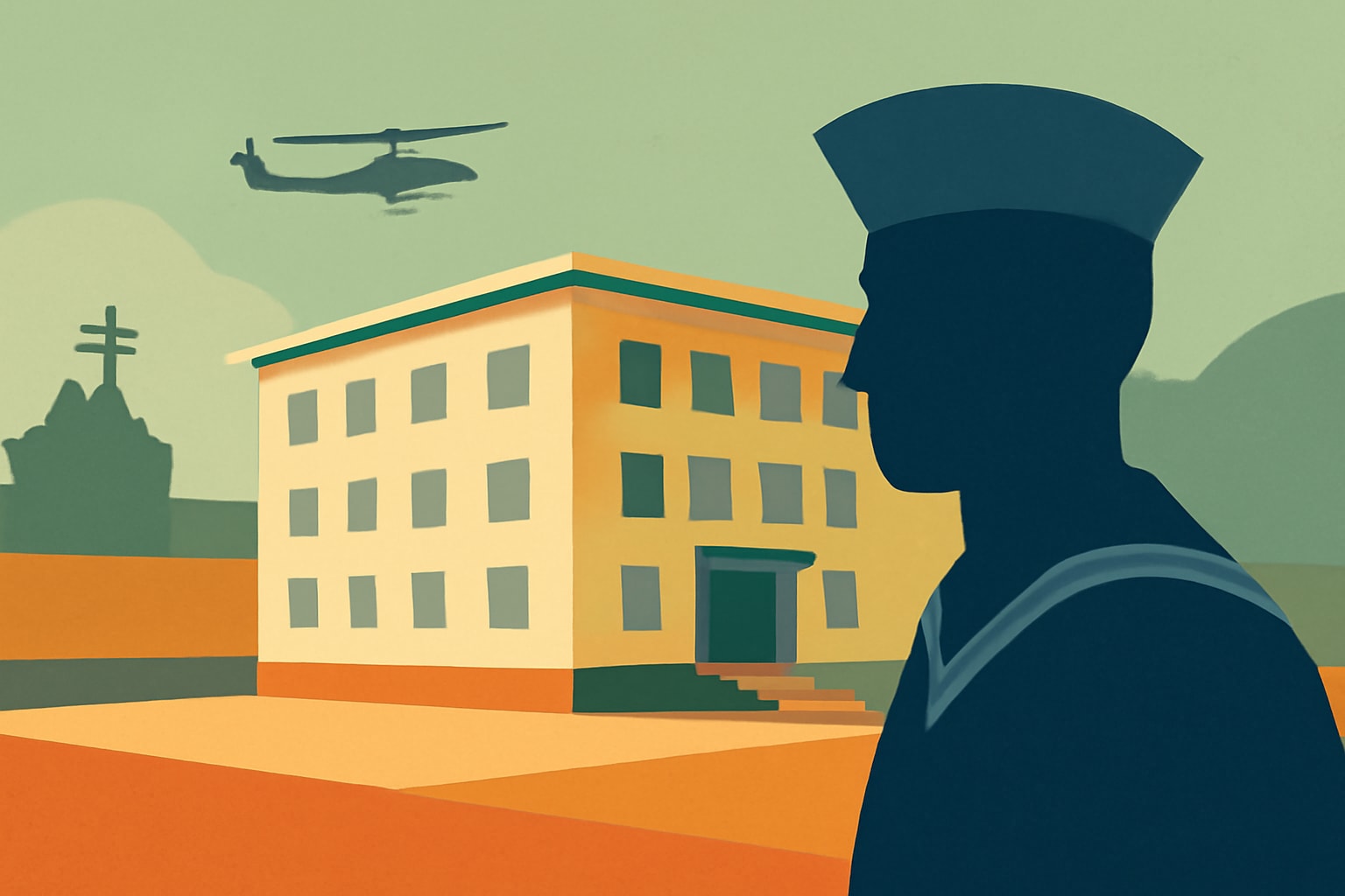 Editorial illustration for: Navy Completes First Barracks Task Force Housing Project at Kitsap-Bremerton