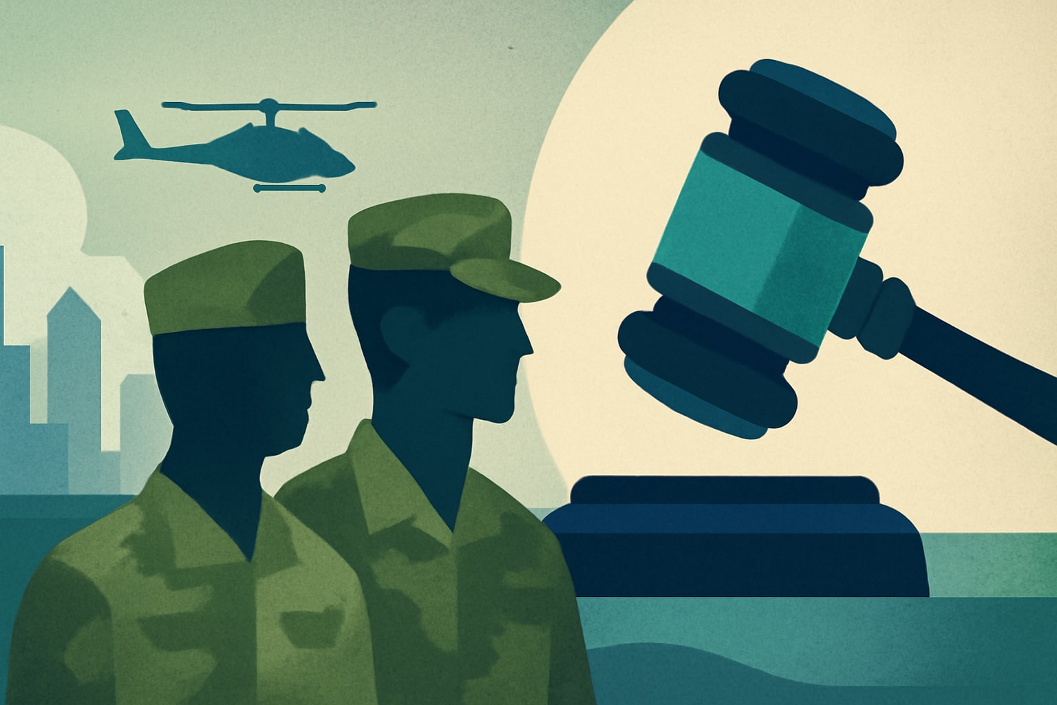 Editorial illustration for: Army Veterans, ROTC Instructors File Multi-Million-Dollar Lawsuit Against Atlanta Public Schools