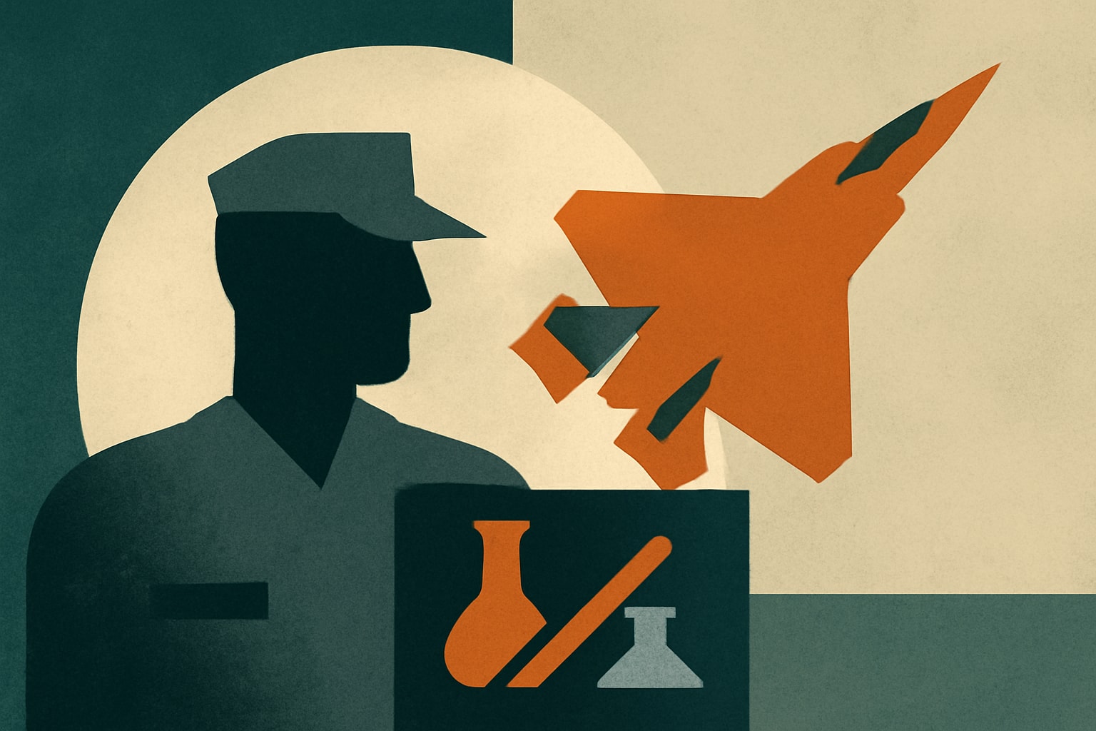 Editorial illustration for: Lockheed Martin Secures Scandium Deal to Enhance Fighter Jet Performance