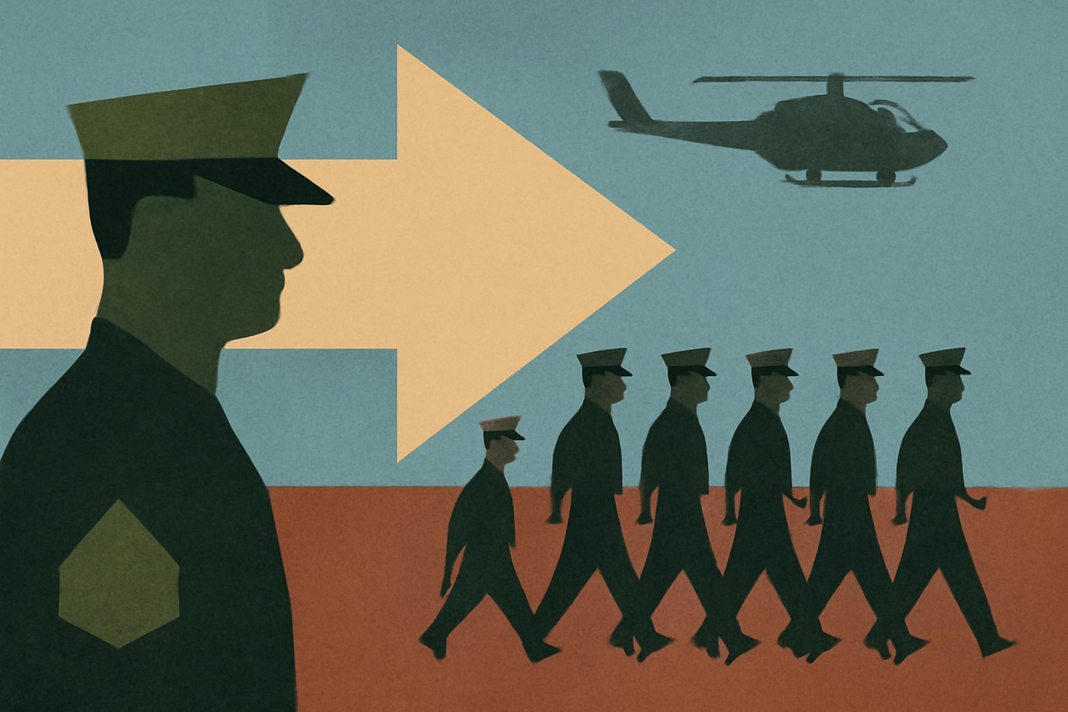 Editorial illustration for: Marine Corps to Add 6,500 Billets in Force Expansion