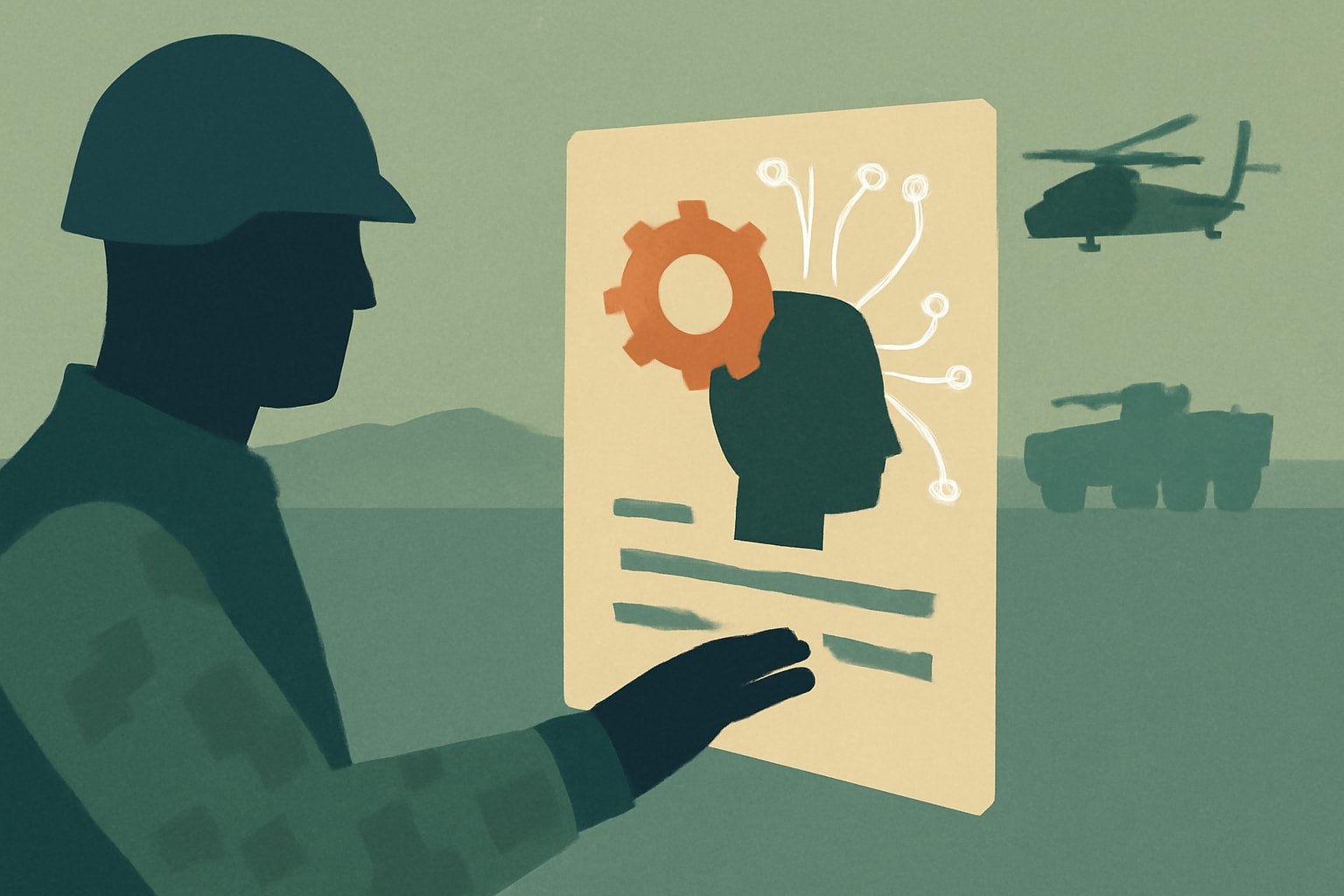 Editorial illustration for: Army Tests AI Technology to Accelerate Contract Solicitation Process