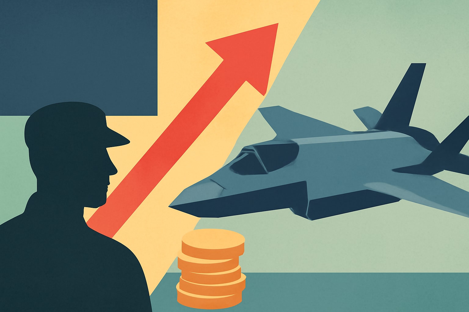Editorial illustration for: F-35A Costs Rise by 11.5%: What It Means for the Military