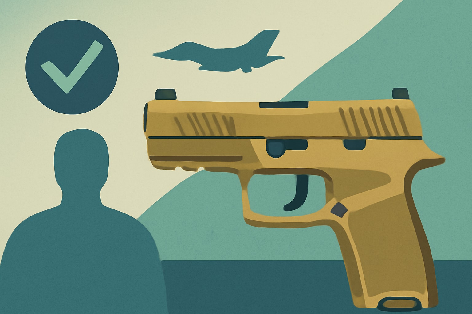 Editorial illustration for: Air Force Declares M18 Pistols Safe Following Comprehensive Inspections