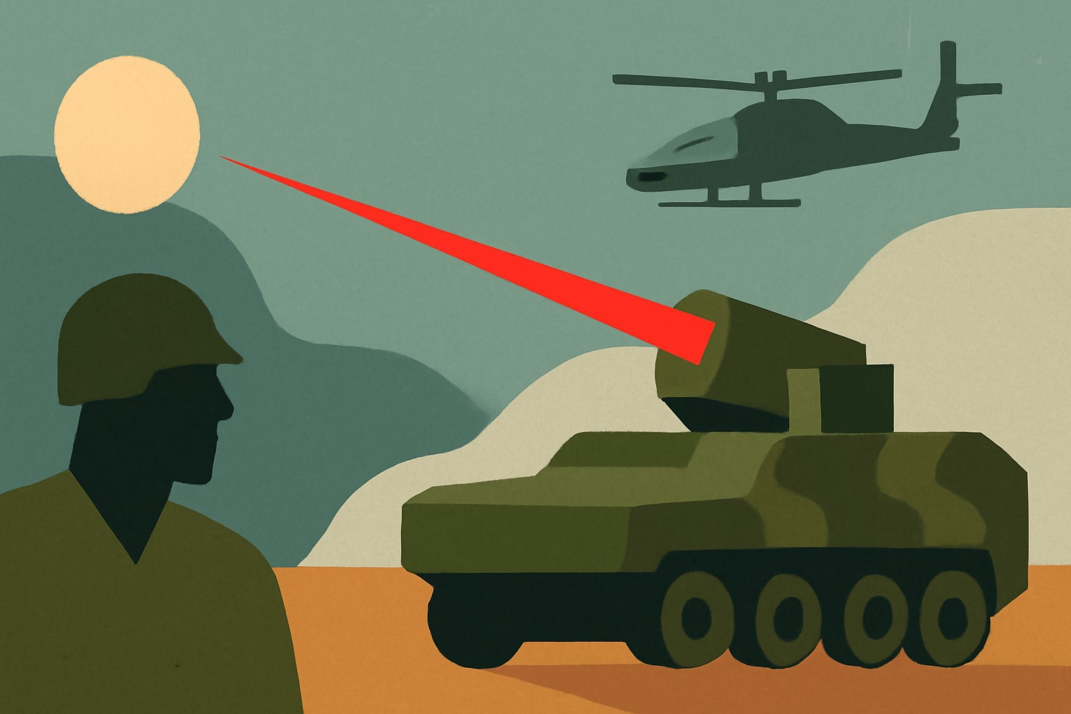 Editorial illustration for: US Army Launches $465 Million Laser Production Contract