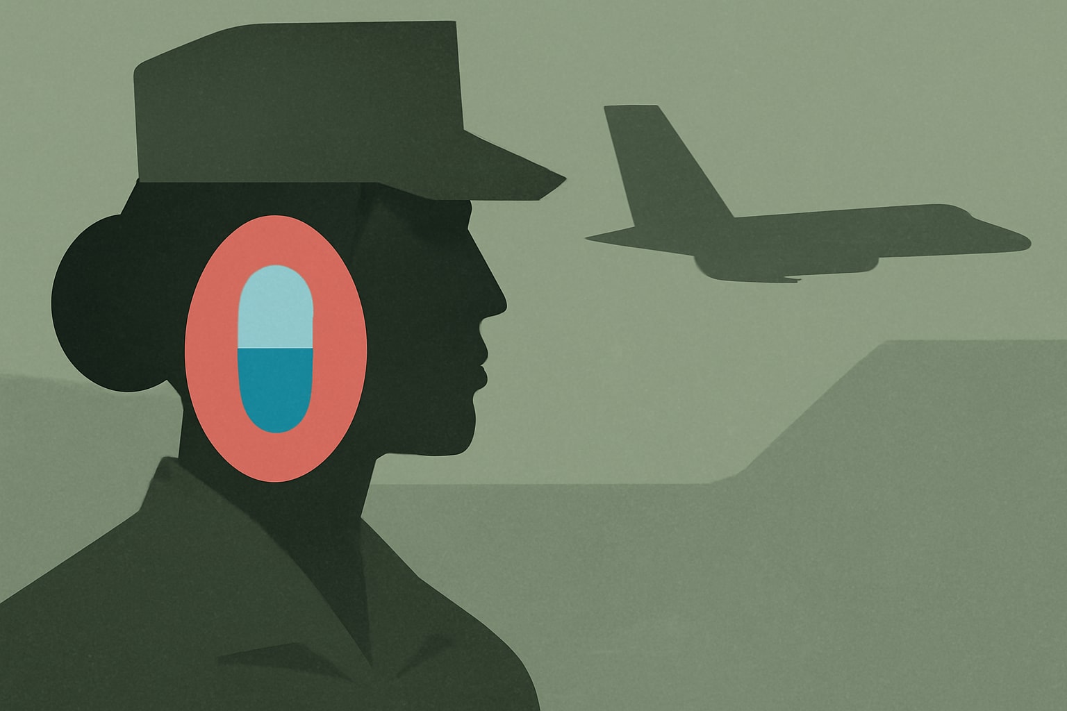 Editorial illustration for: Pentagon Expands Hormone Screening Guidance to Include Female Service Members