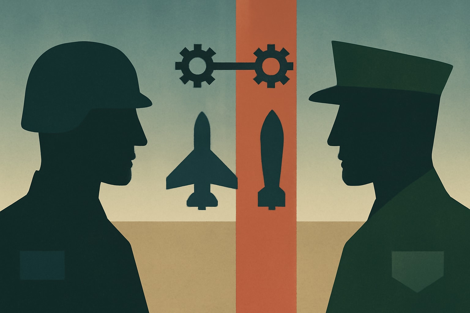 Editorial illustration for: US-Iran Conflict Stalled: No End in Sight for Negotiations