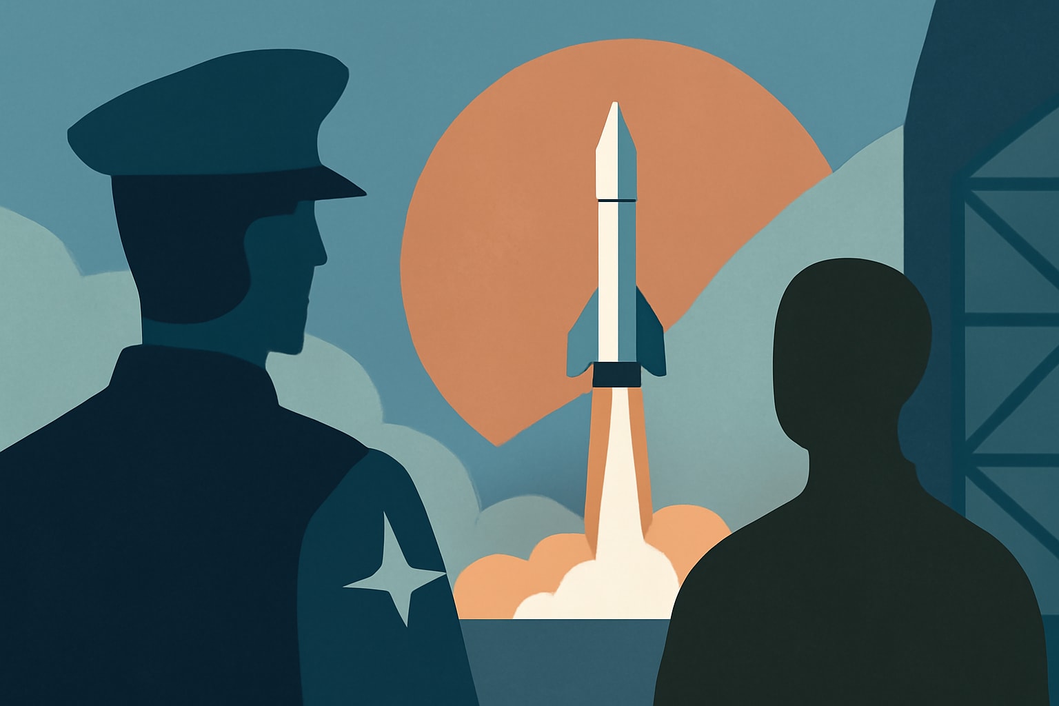 Editorial illustration for: Space Force May Export Launch Lessons to Foreign Partners