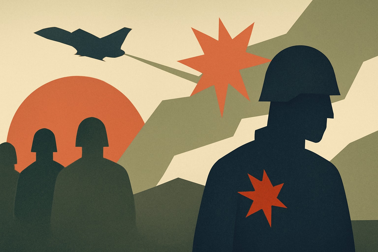 Editorial illustration for: 794 Service Members Wounded in Ongoing Iran Conflict