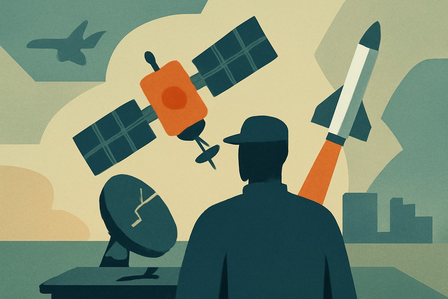 Editorial illustration for: U.S. Space Industry Faces Workforce Shortage to Rebuild Military Satellites