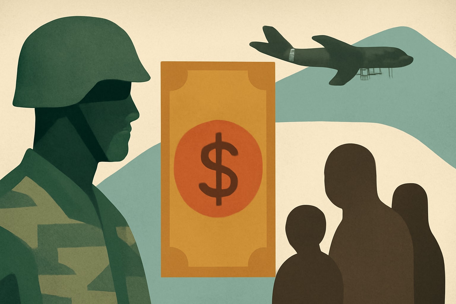Editorial illustration for: $100,000 Military Death Gratuity: Who Receives It