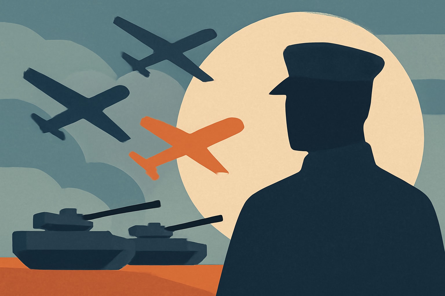 Editorial illustration for: U.S. Military Exercises Against Ukrainian Drone Tactics: A Commander’s Perspective