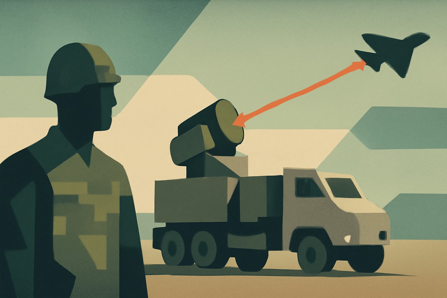 Editorial illustration for: US Army Awards $465M Contract for High-Energy Laser Production