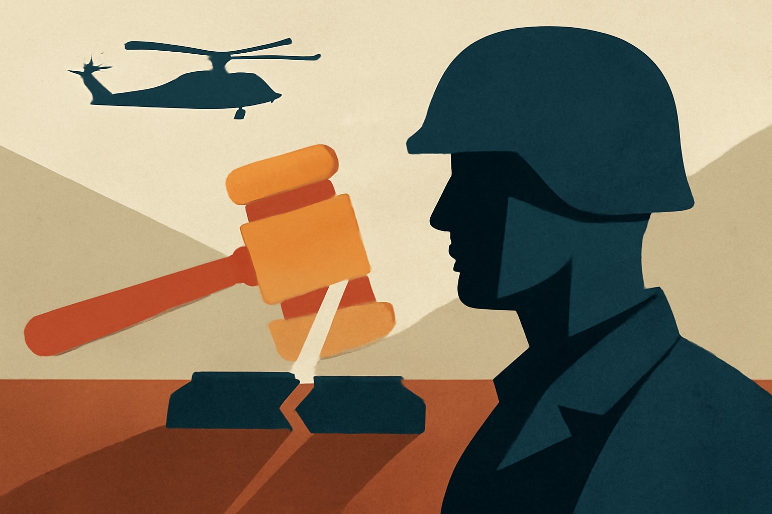 Editorial illustration for: Court Overturns 2023 Ruling That Wiped Bowe Bergdahl’s Conviction