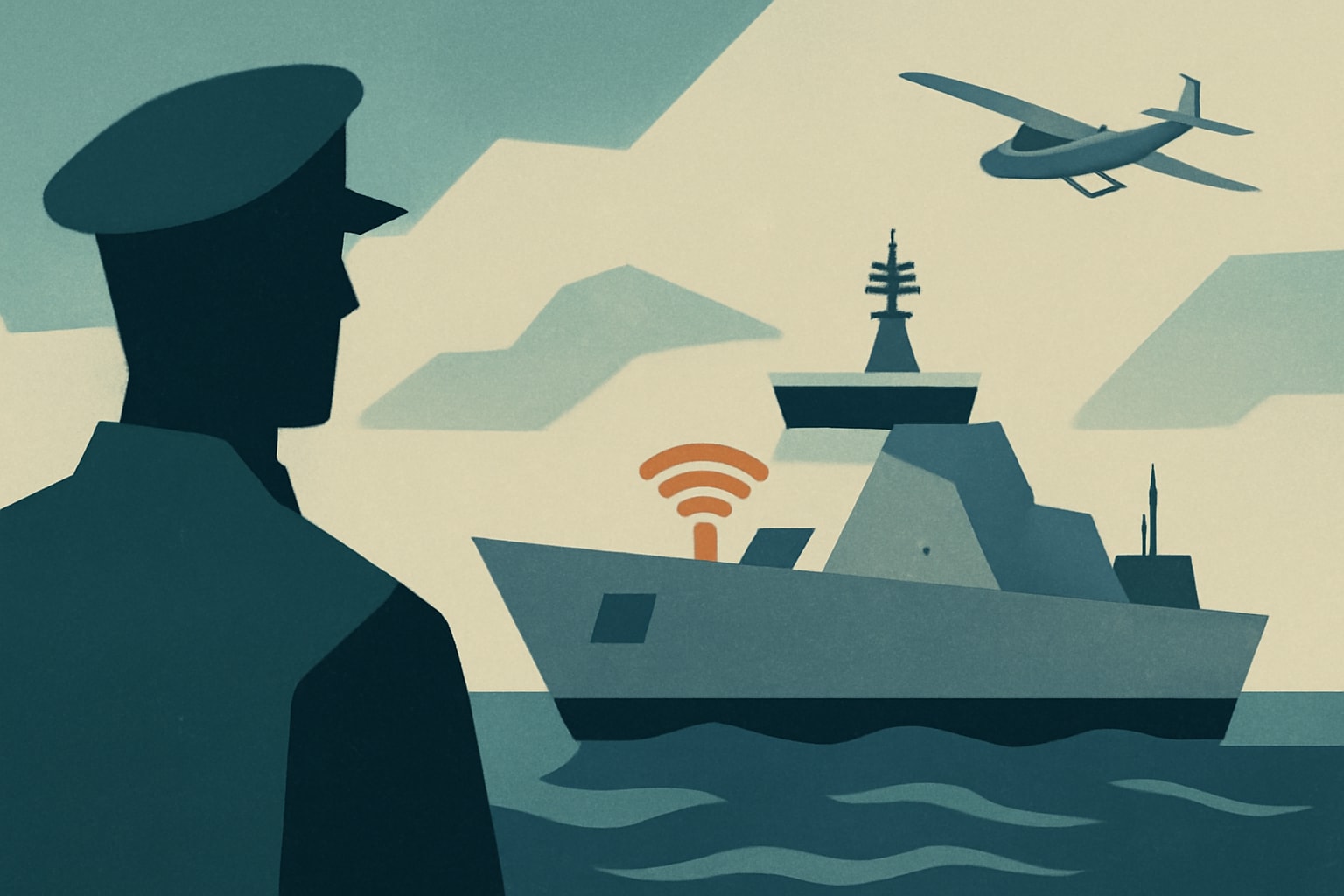 Editorial illustration for: Army Tests 257-Foot Autonomous Ship Converted in Just Nine Days