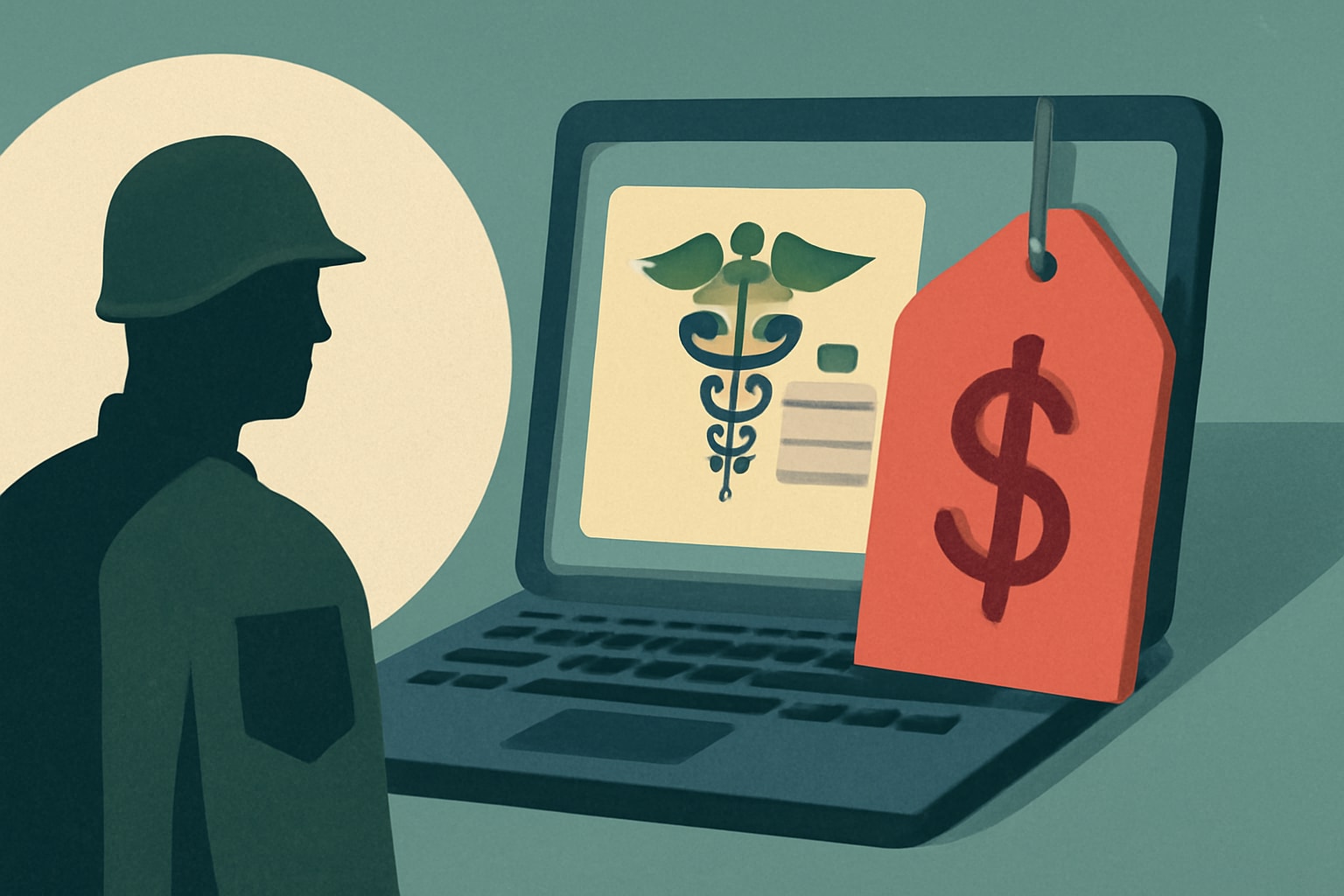 Editorial illustration for: VA's Electronic Health Record Modernization Costs Jump to $48 Billion
