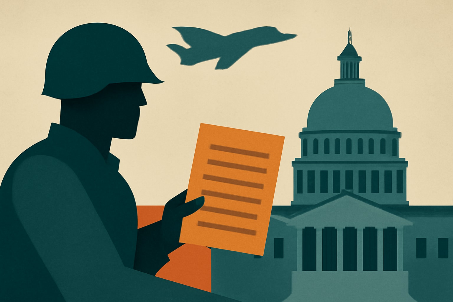 Editorial illustration for: House Passes Funding Bill to Avert Government Shutdown