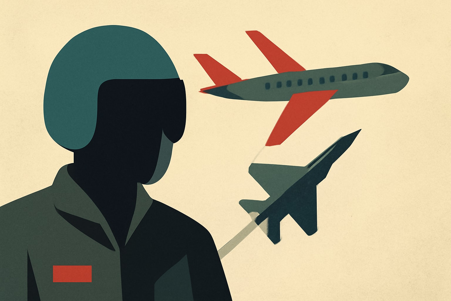 Editorial illustration for: 9/11 Military Response: US Fighter Pilots Prepared to Ram Into Hijacked Airliner