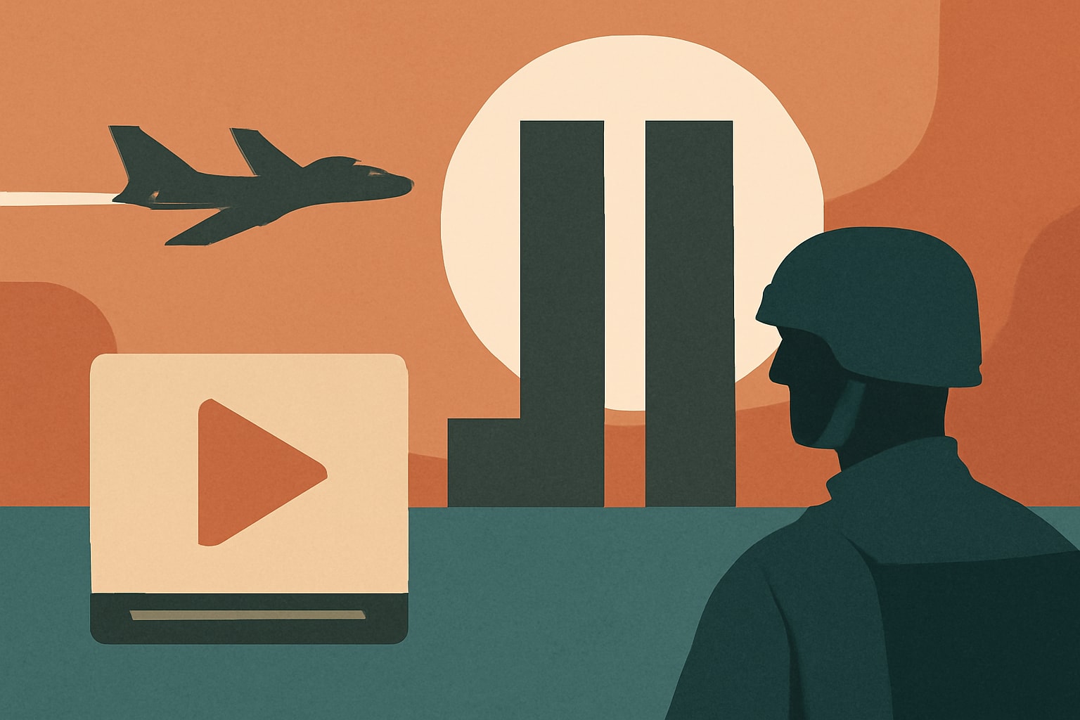 Editorial illustration for: 13 Essential Documentaries to Commemorate the 25th Anniversary of 9/11