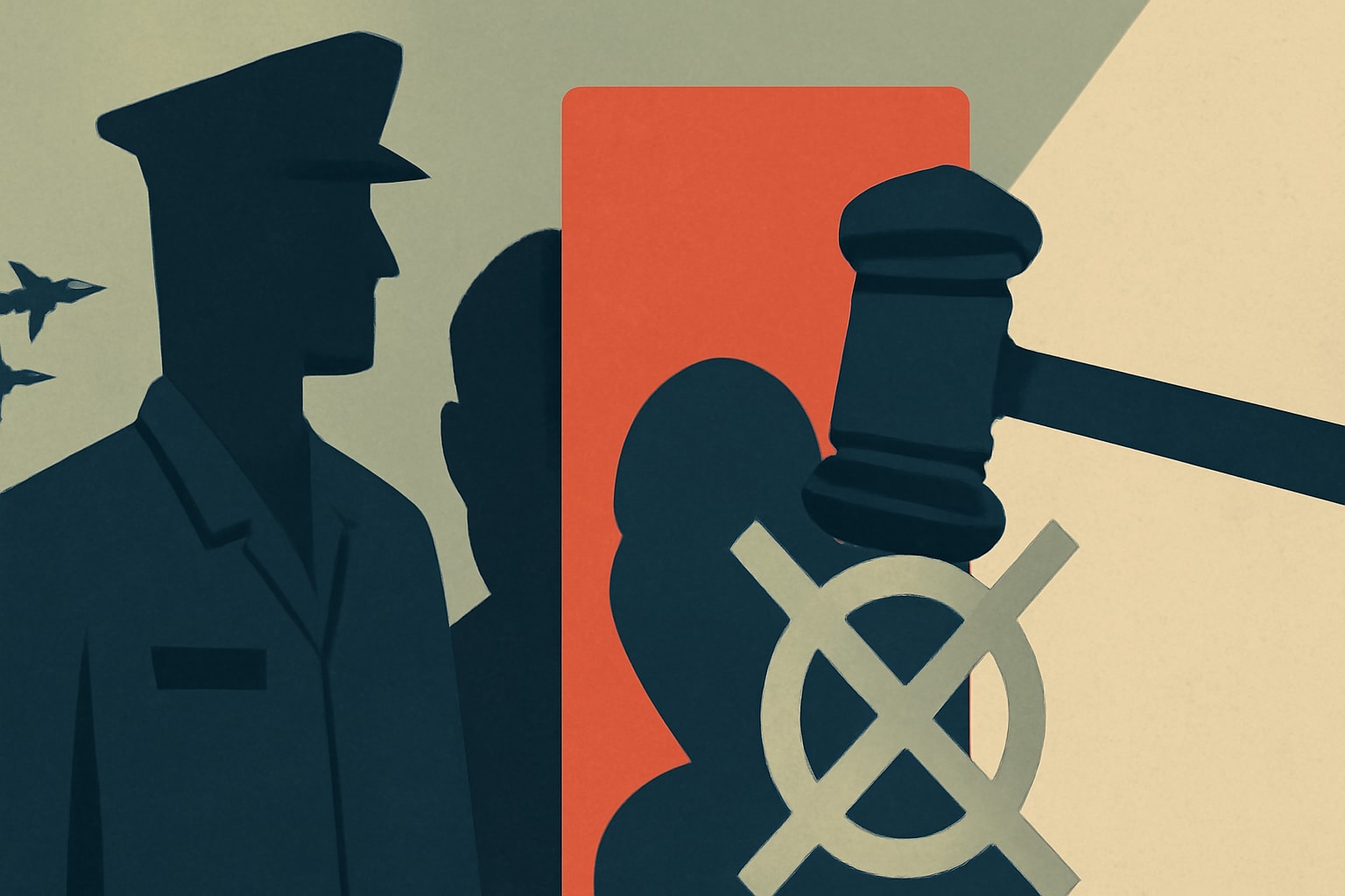 Editorial illustration for: Military Judge Bars Khalid Sheikh Mohammed's Key 9/11 Confession