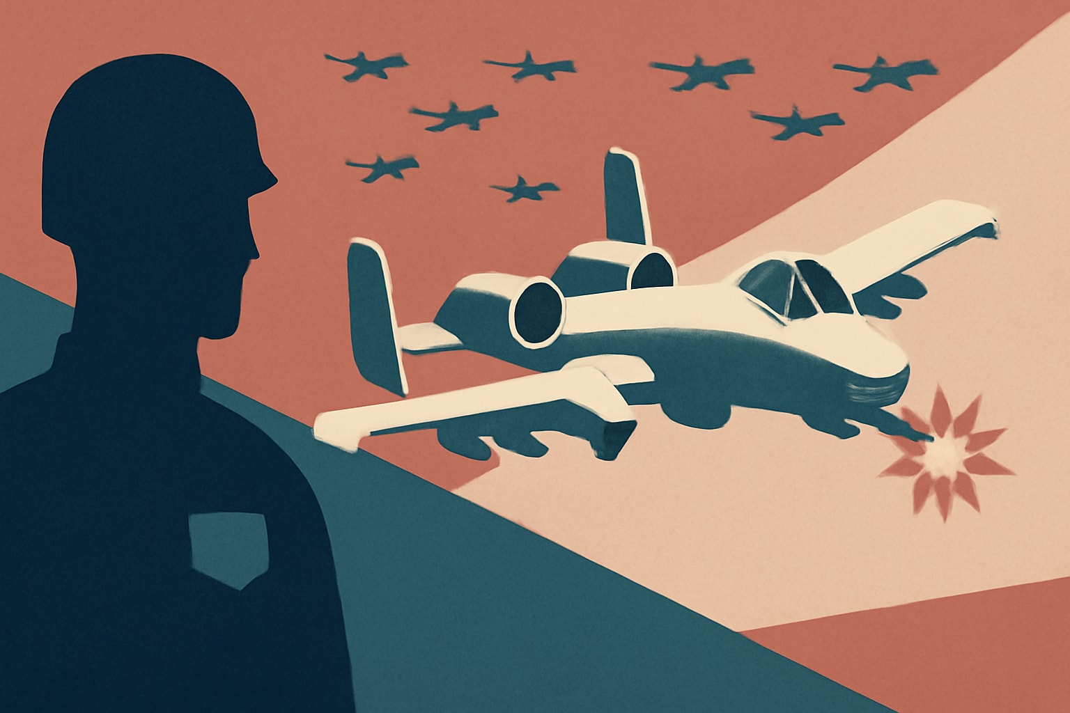 Editorial illustration for: BRRRRT Act Would Keep 126 A-10 Warthogs Through 2033